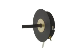 Eketorp Vägglampa E27+LED 3W 2800K Svart
