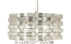 Elektra Kristallampa 5L 8cm Krom