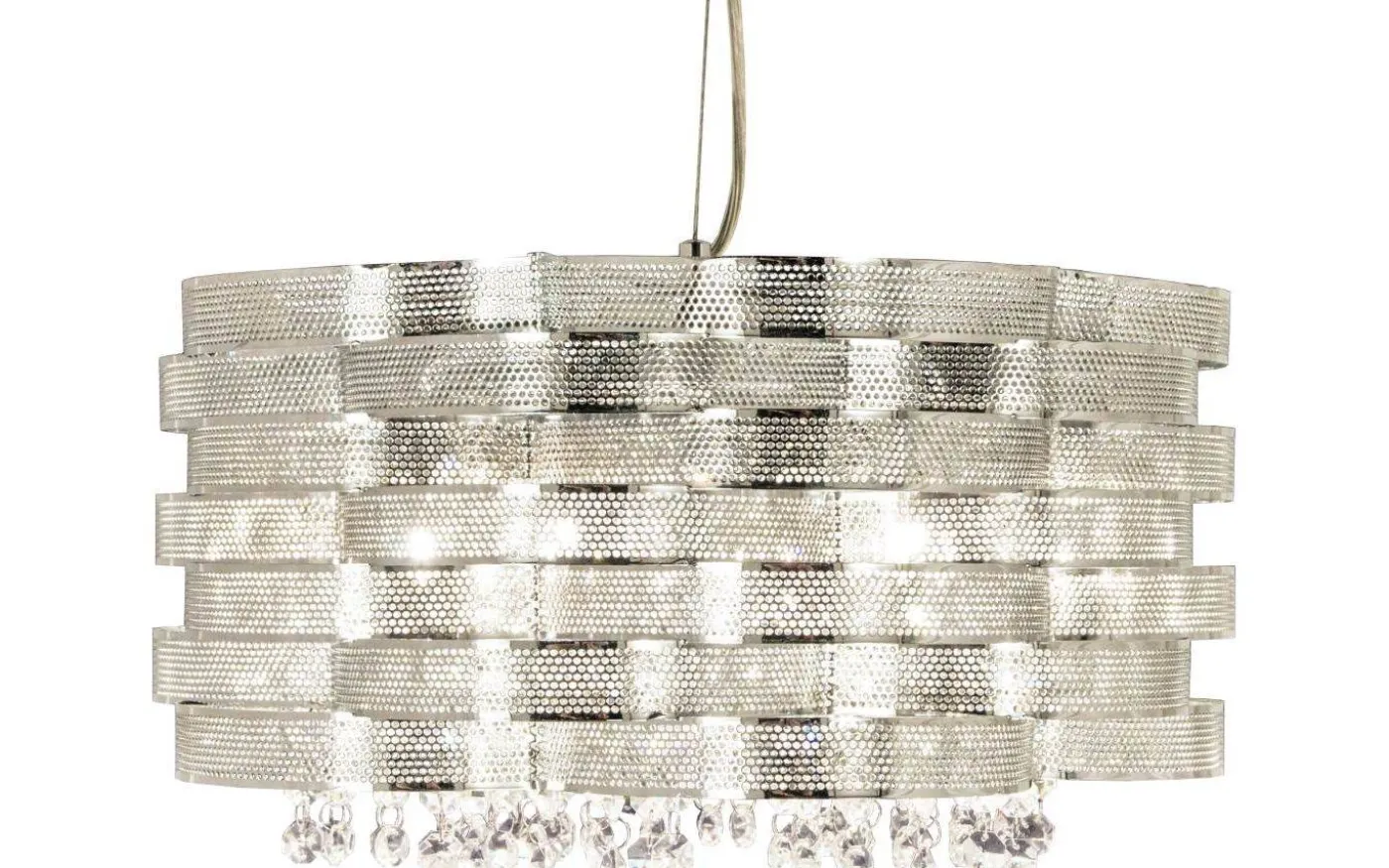 Elektra Kristallampa 5L 8cm Krom