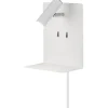 Element Vägglampa LED matt vit