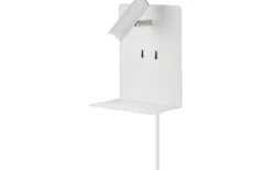 Element Vägglampa LED matt vit