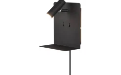 Element Vägglampa LED mattsvart