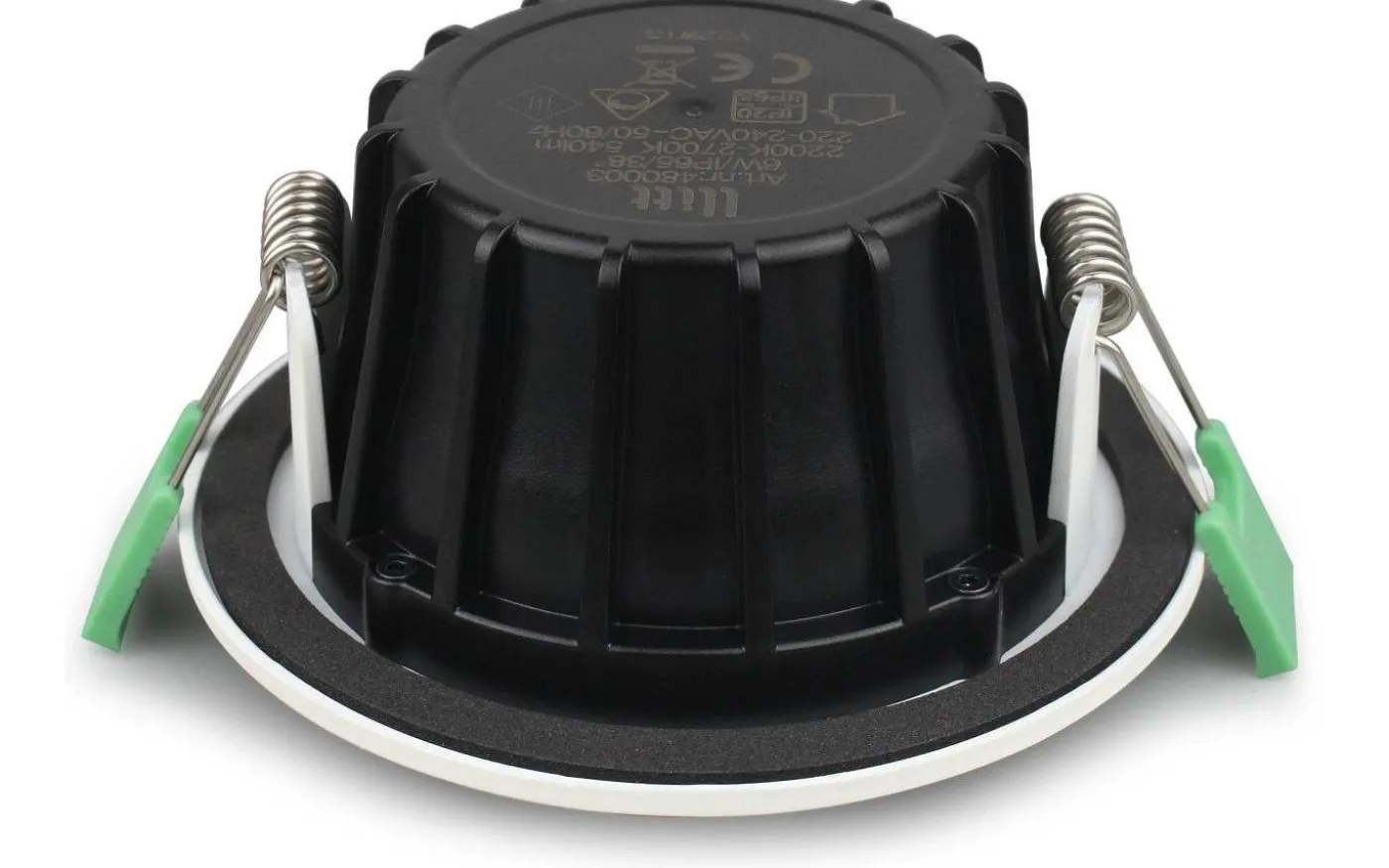 Ellen 230V Spotlight Dim to Warm 2200-2700K 6W Vit IP65