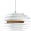 Ellipse Taklampa 50cm Vit/Mässing