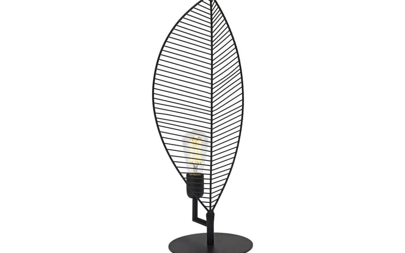 Elm Bordslampa 58cm Svart