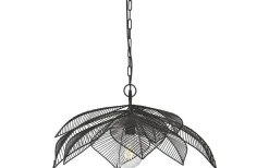 Elm Taklampa 70cm Svart