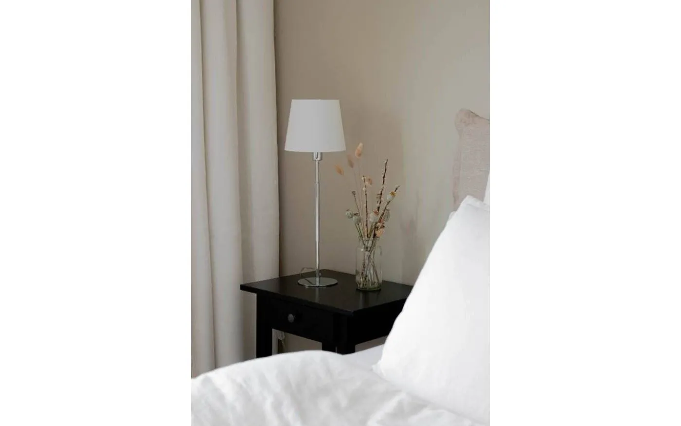 Elsa Lampfot 40cm E14 Krom