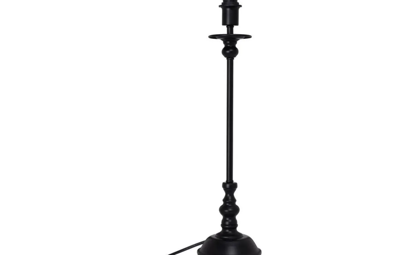 Elsa Lampfot 48cm Svart
