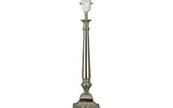 Emelie Lampfot 48cm Silver
