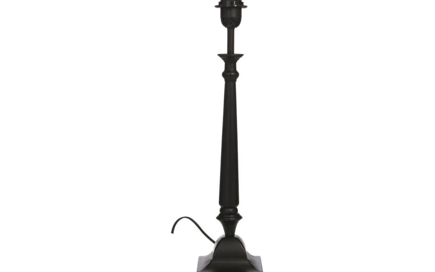 Emelie Lampfot 48cm Svart