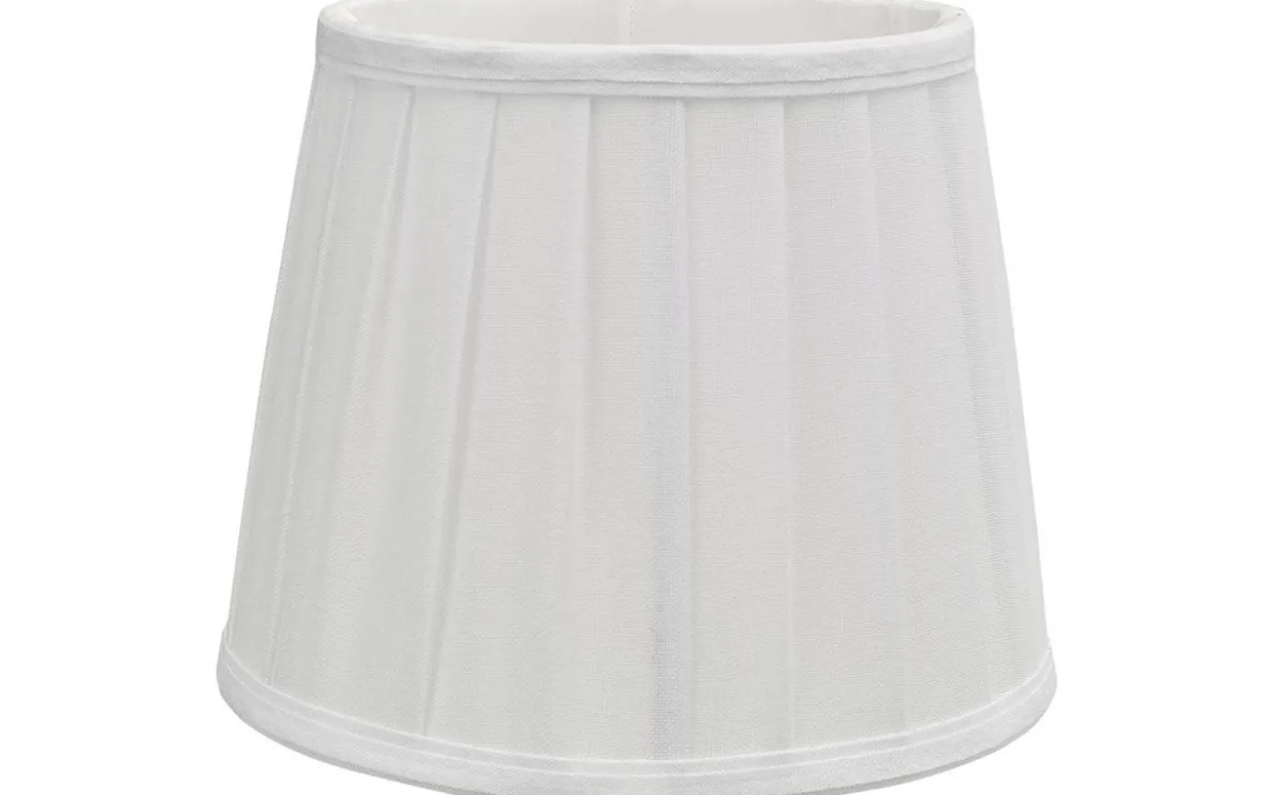 Emily Plisserad Lampskärm Ø24cm Vit
