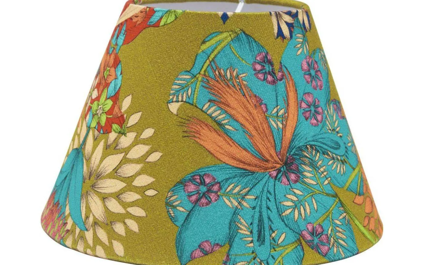 Empire Kimono Lampskärm Ø25cm Oliv