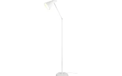 Enzo Golvlampa E27 matt vit