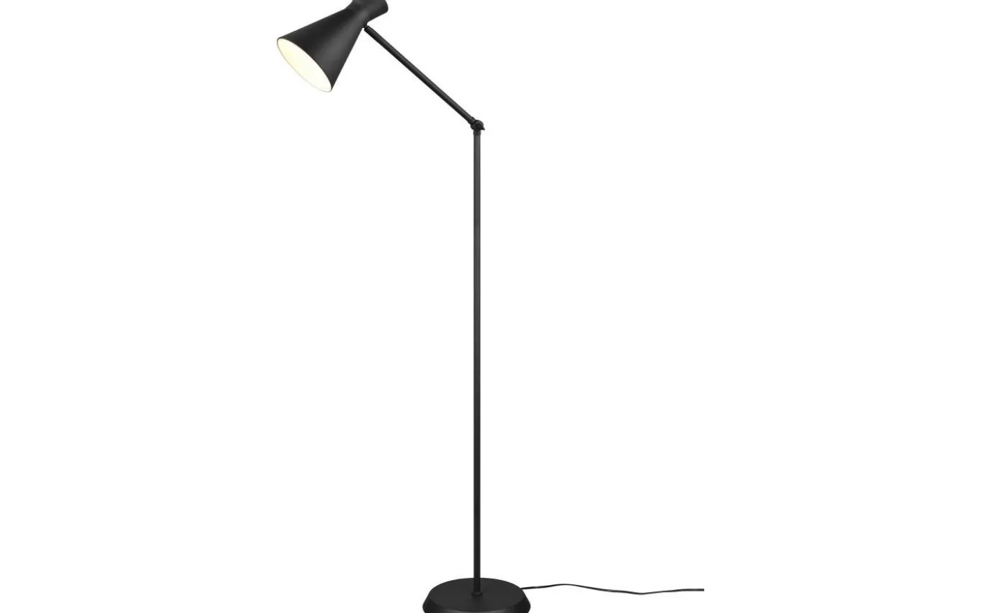Enzo Golvlampa E27 mattsvart
