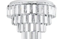 Erseka Kristallplafond 49cm Krom