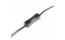 Esplanade Bordslampa 74cm Svart/Vit/Krom E27