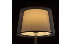 Esplanade Bordslampa 74cm Svart/Vit/Krom E27