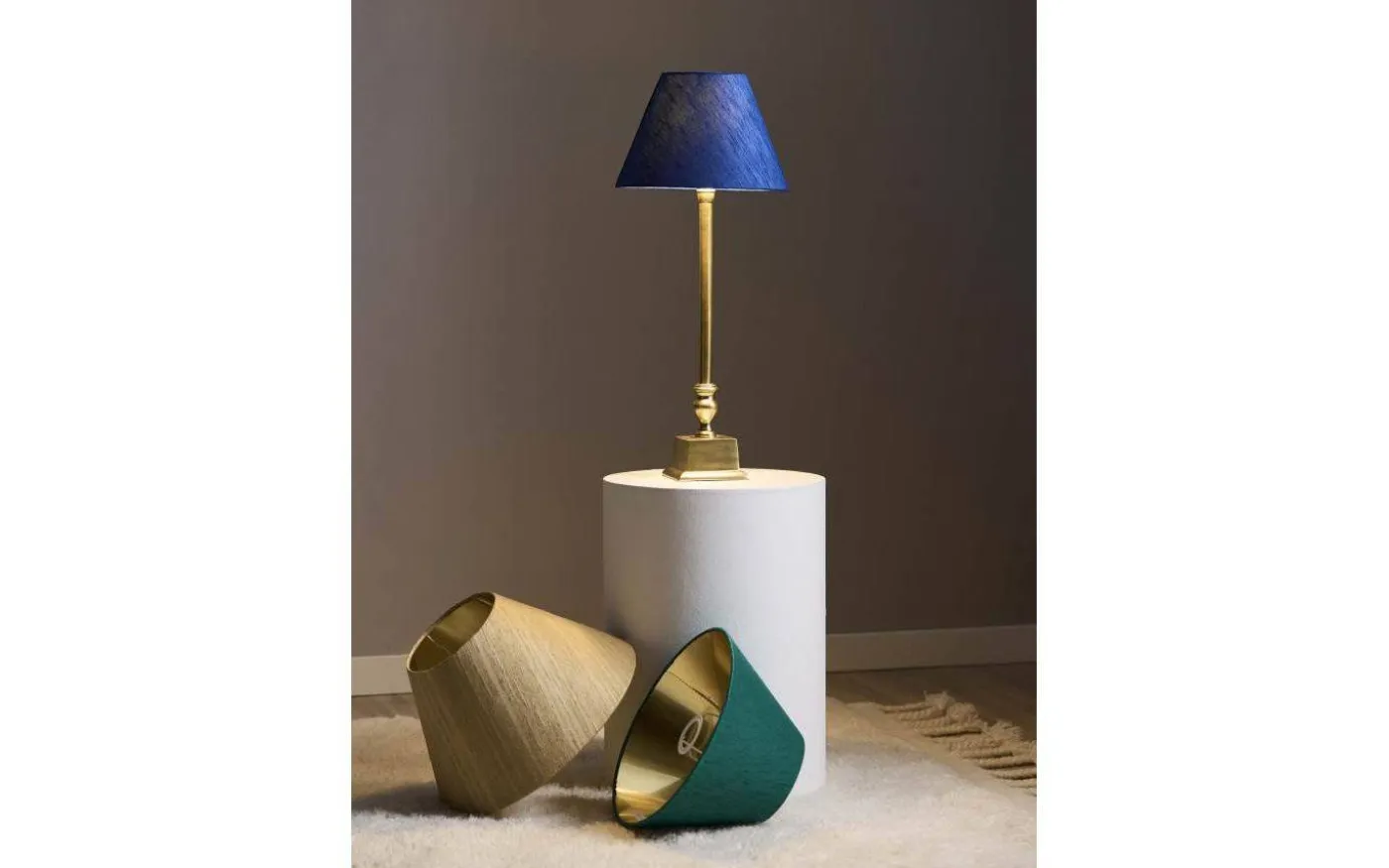 Estelle Lampskärm Ø30cm Smaragd