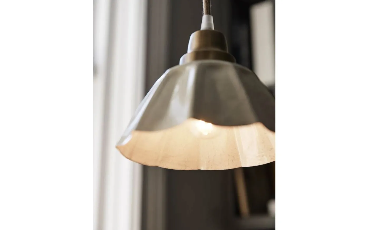 Ester Fönsterlampa 17cm Offwhite