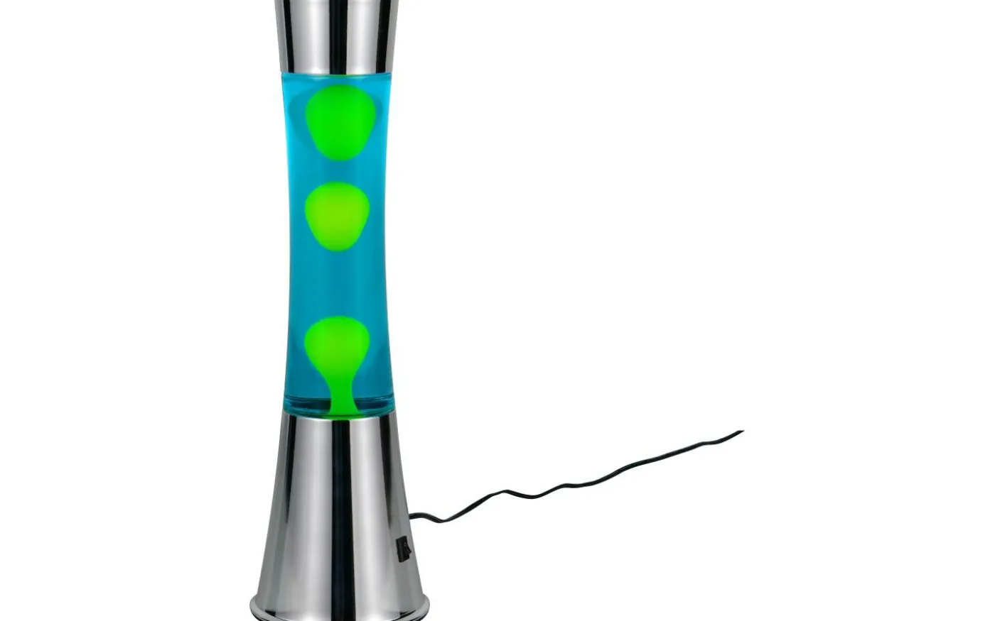 Etna Lavalampa 40cm LED Krom