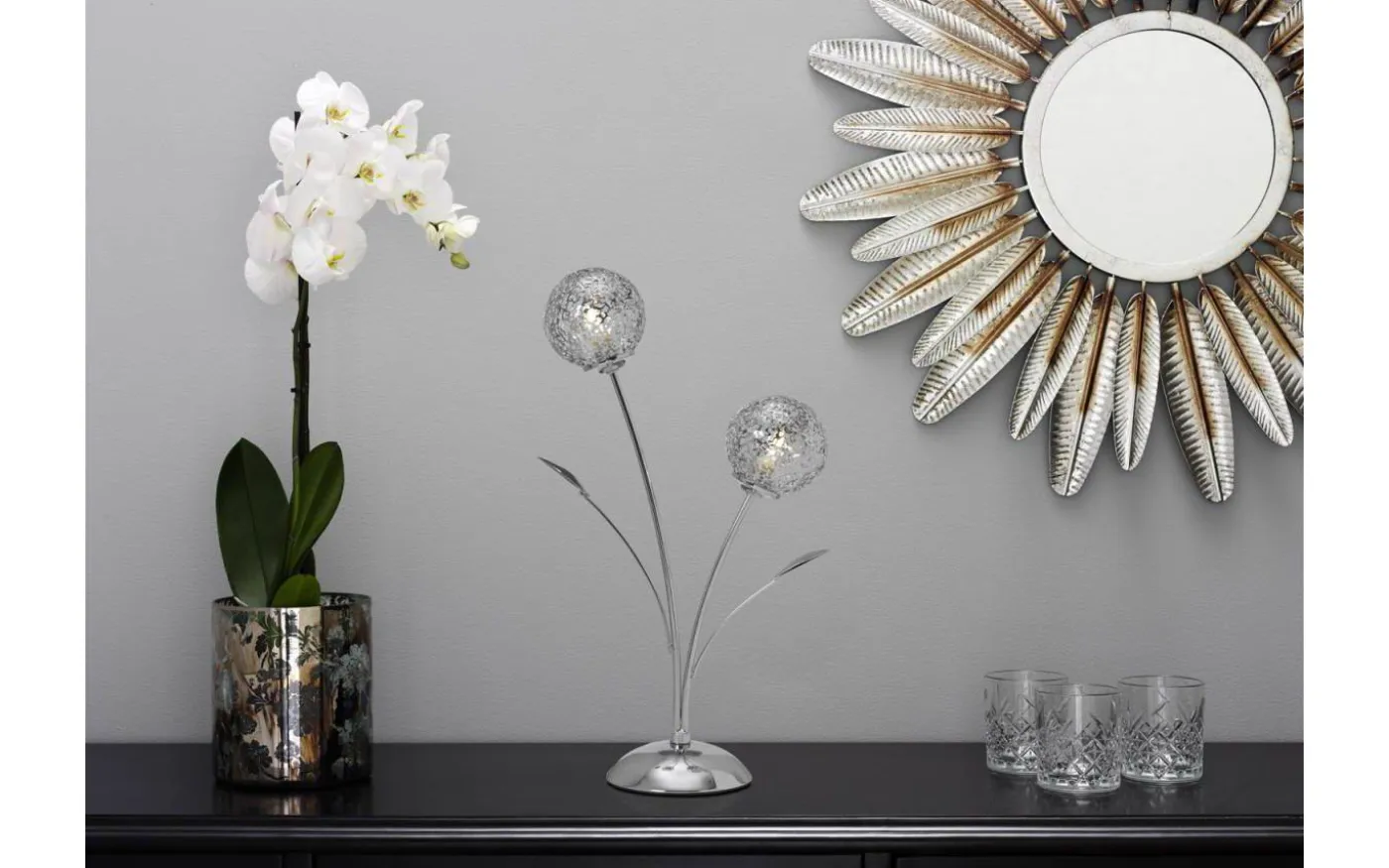 Etsy Bordslampa 49cm Krom