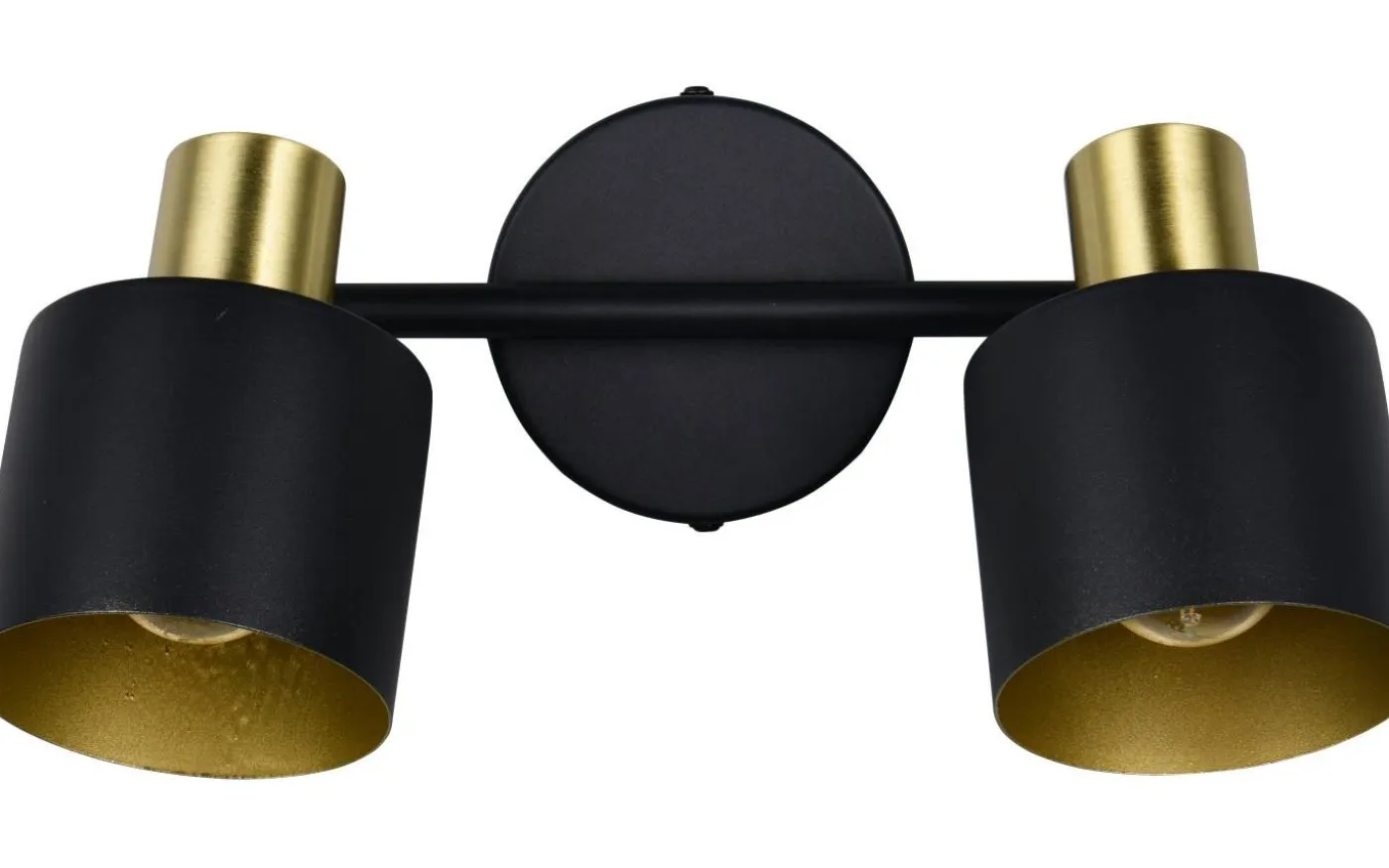 Eva Spotlight 2-delad E14 svart/guld