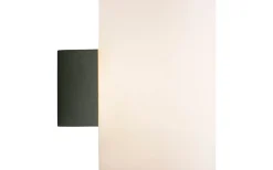 Evoke L Vägglampa Antracit/Opalglas IP44