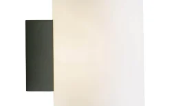 Evoke S Vägglampa Antracit/Opalglas IP44