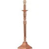 Ewa Lampfot 51cm Koppar