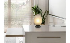 Facette Bordslampa E27 matt svart/grön