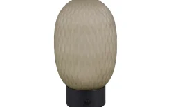 Facette Bordslampa LED grön/mattsvart uppladdningsbar