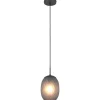 Facette Fönsterlampa 17,5cm E27 mattsvart/rök