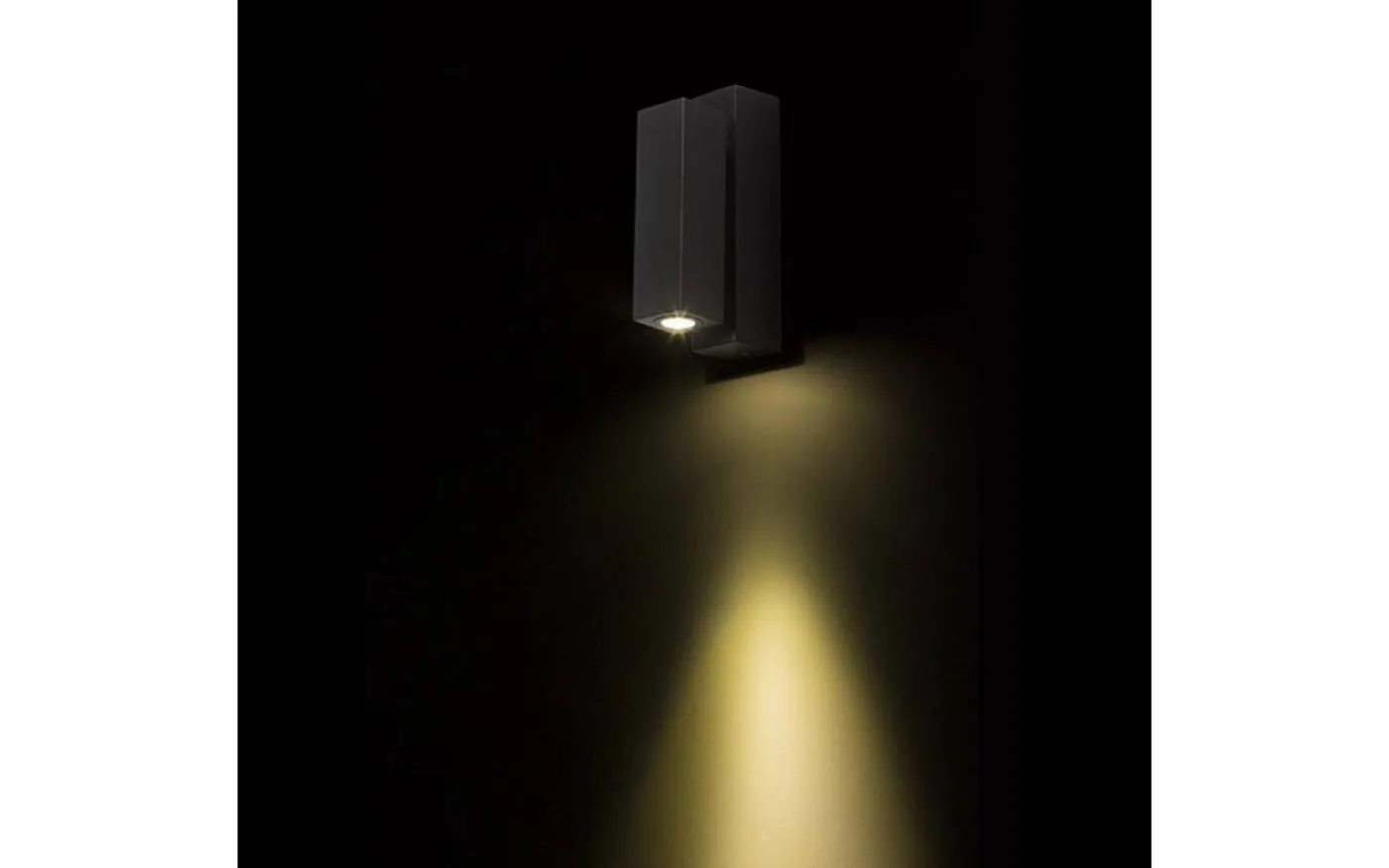 Fado I Vägglampa Svart LED 3W 3000K