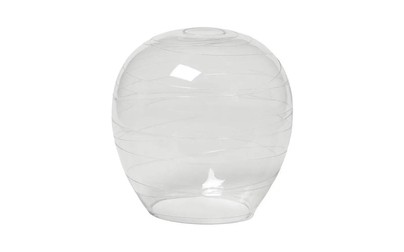 Falun Glasskärm Rund Ø21cm Klar
