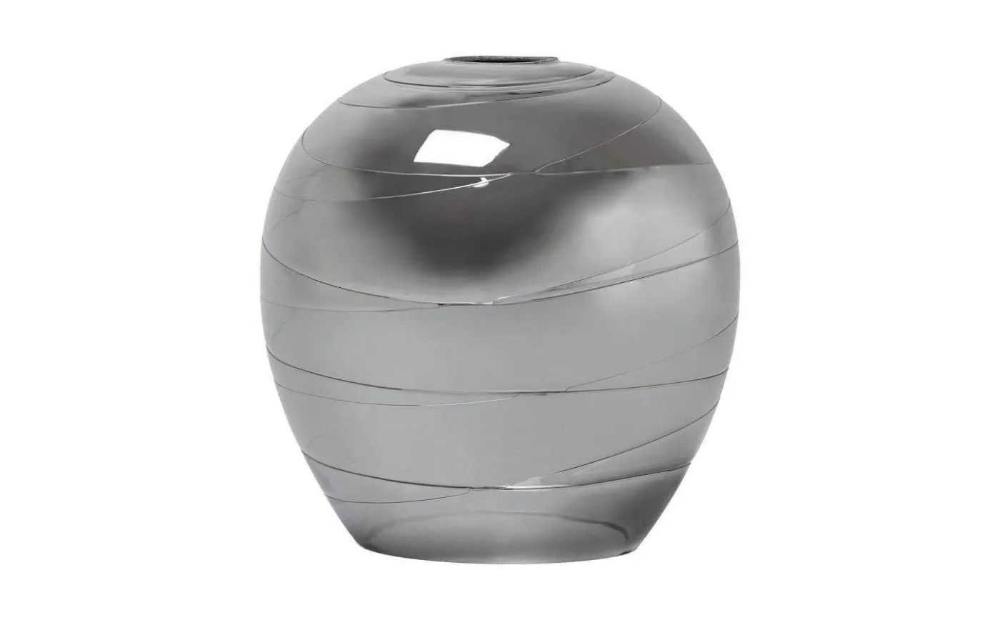 Falun Glasskärm Rund Ø21cm Rök
