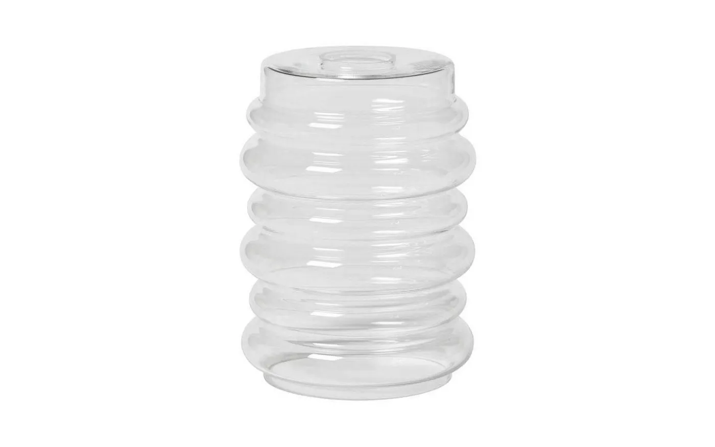 Falun Glasskärm Vas Ø16cm Klar