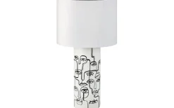 Family Bordslampa 62cm Vit/Svart
