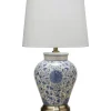 Fang Hong Bordslampa 58cm Vit med lampskärm Sofia Vit