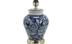 Fang Hong Lampfot 38cm Mörkblå