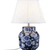Fanny Bordslampa 47cm Blå/vit