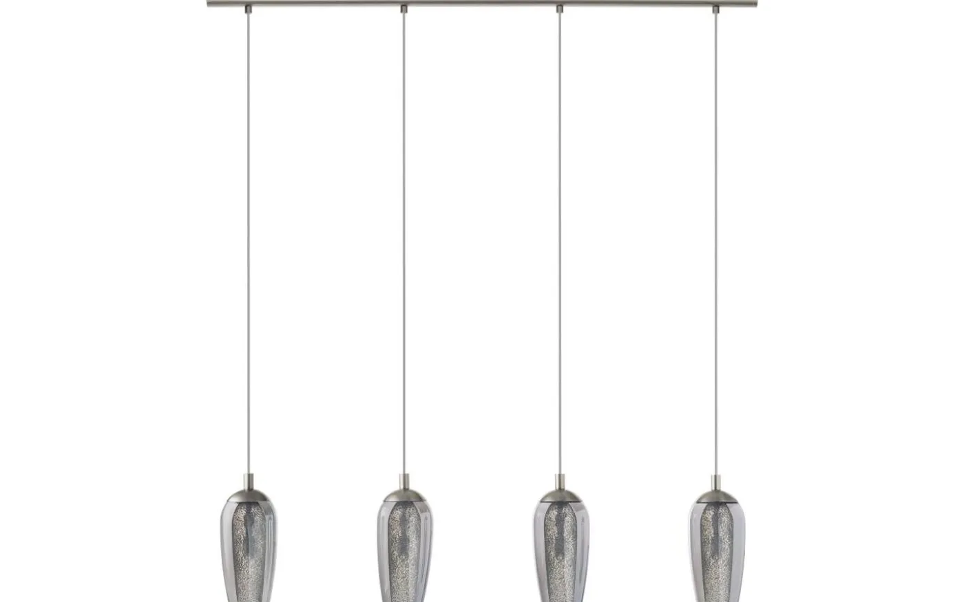Farsala Taklampa 98cm G9 LED 3000K 4x3W Nickel