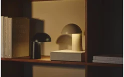 Faye Uppladdningsbar Bordslampa 21cm Svart