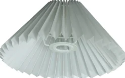 Felix Plisserad Lampskärm Ø25cm Vit