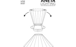 Felix Plisserad Lampskärm Ø25cm Vit
