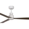 Fenix 132cm Takfläkt Vit Motor, Valnöts Blad