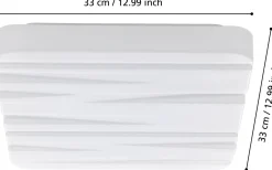 Ferentino Plafond 33cm LED 3000K 14,6W Vit