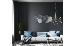 Fiesta Taklampa 59cm Krom
