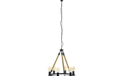 Findlay Taklampa 56cm 6L Svart/Natur