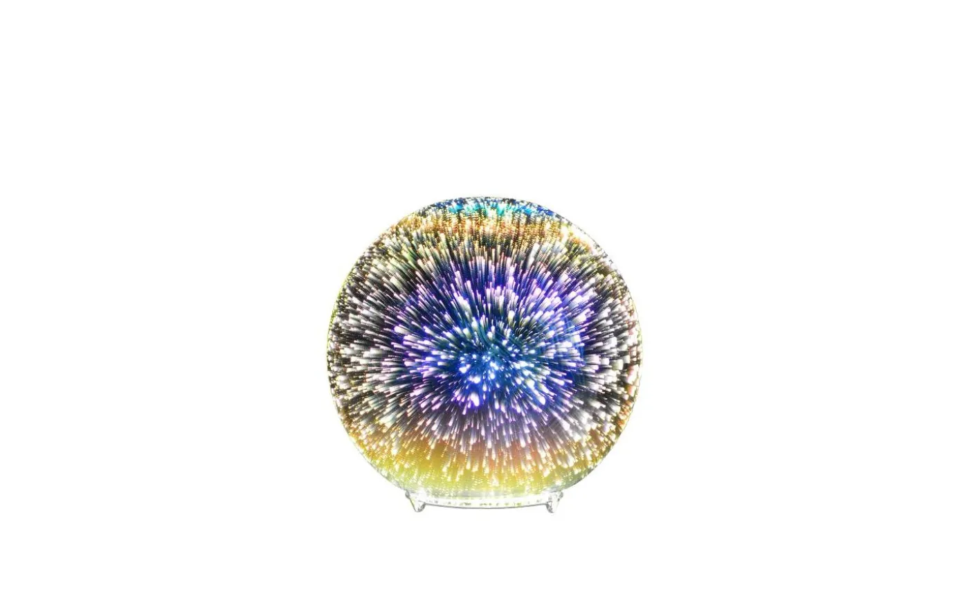 Fireworks Bordslampa 22cm E14 Krom