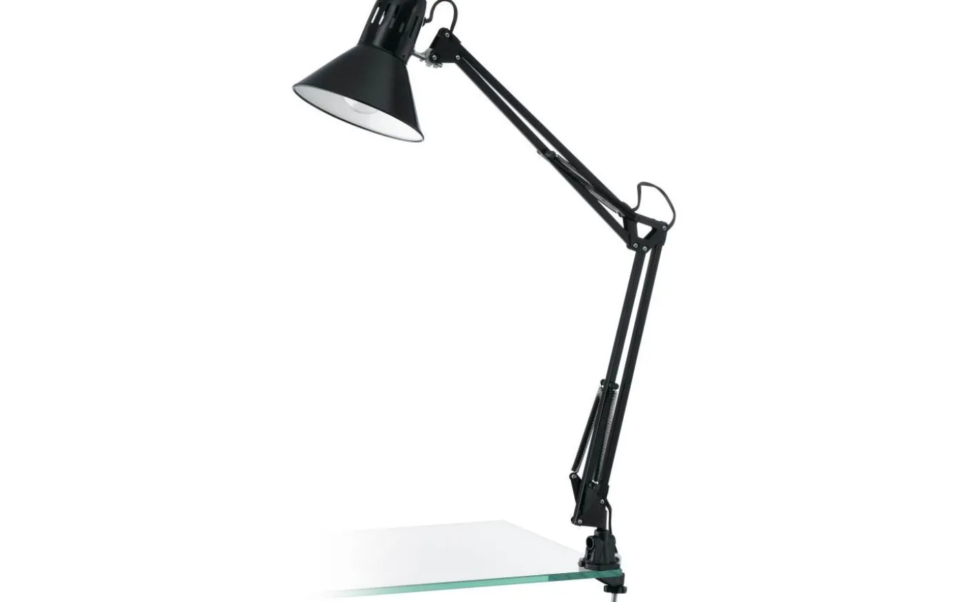 Firmo Klämlampa 73cm Svart
